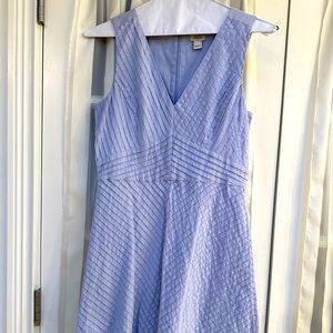 Sleeveless Spring dress.